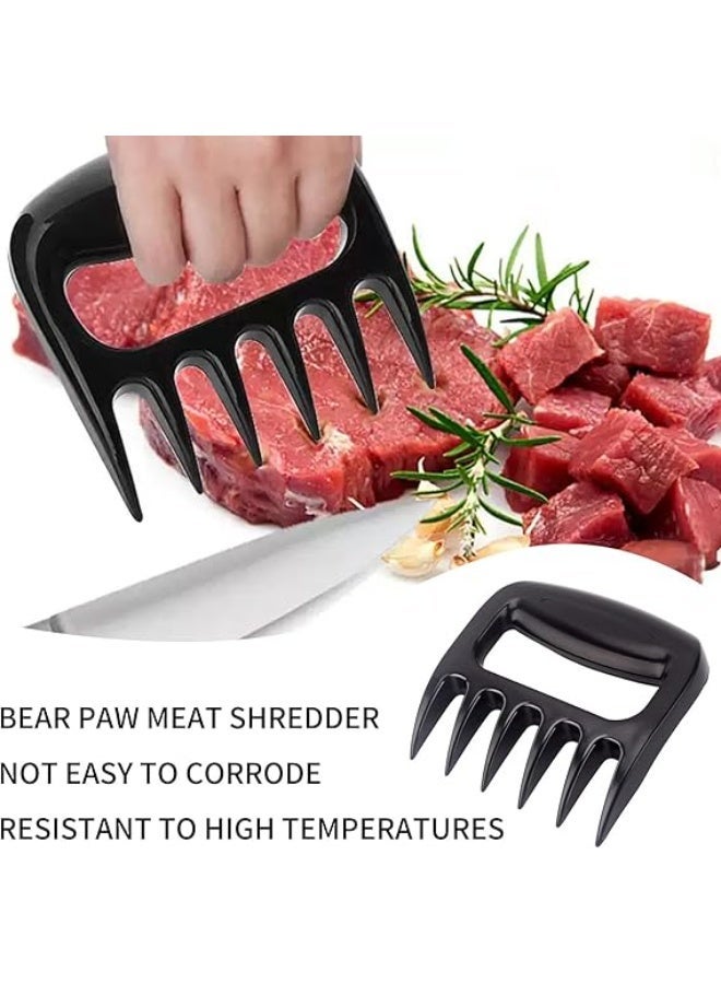 Meat Shredder Claws, Pulled Pork Meat Shredder Shredding Forks BBQ Claws,Not Easy to Corrode,High Temperature Resistance - Image 3